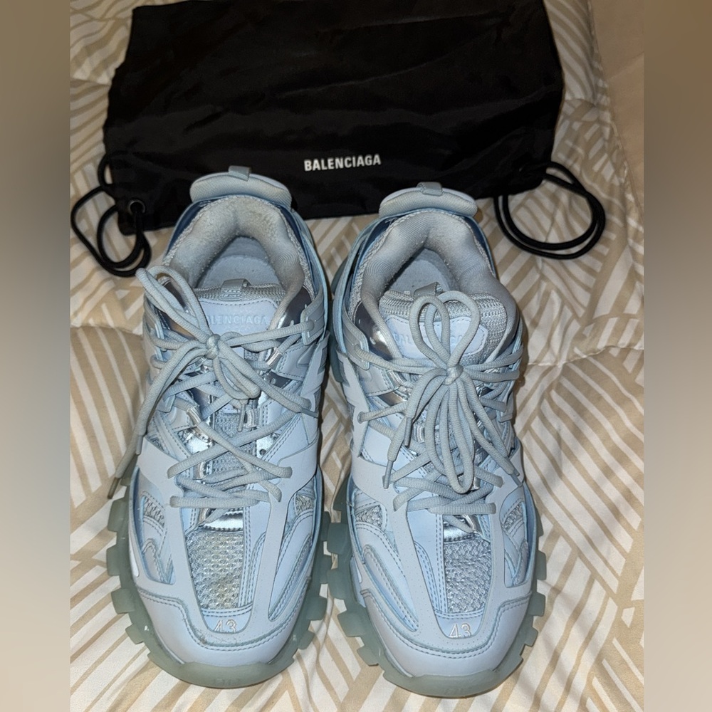 Balenciaga Sky Blue Athletic Shoes - Picture 10 of 10